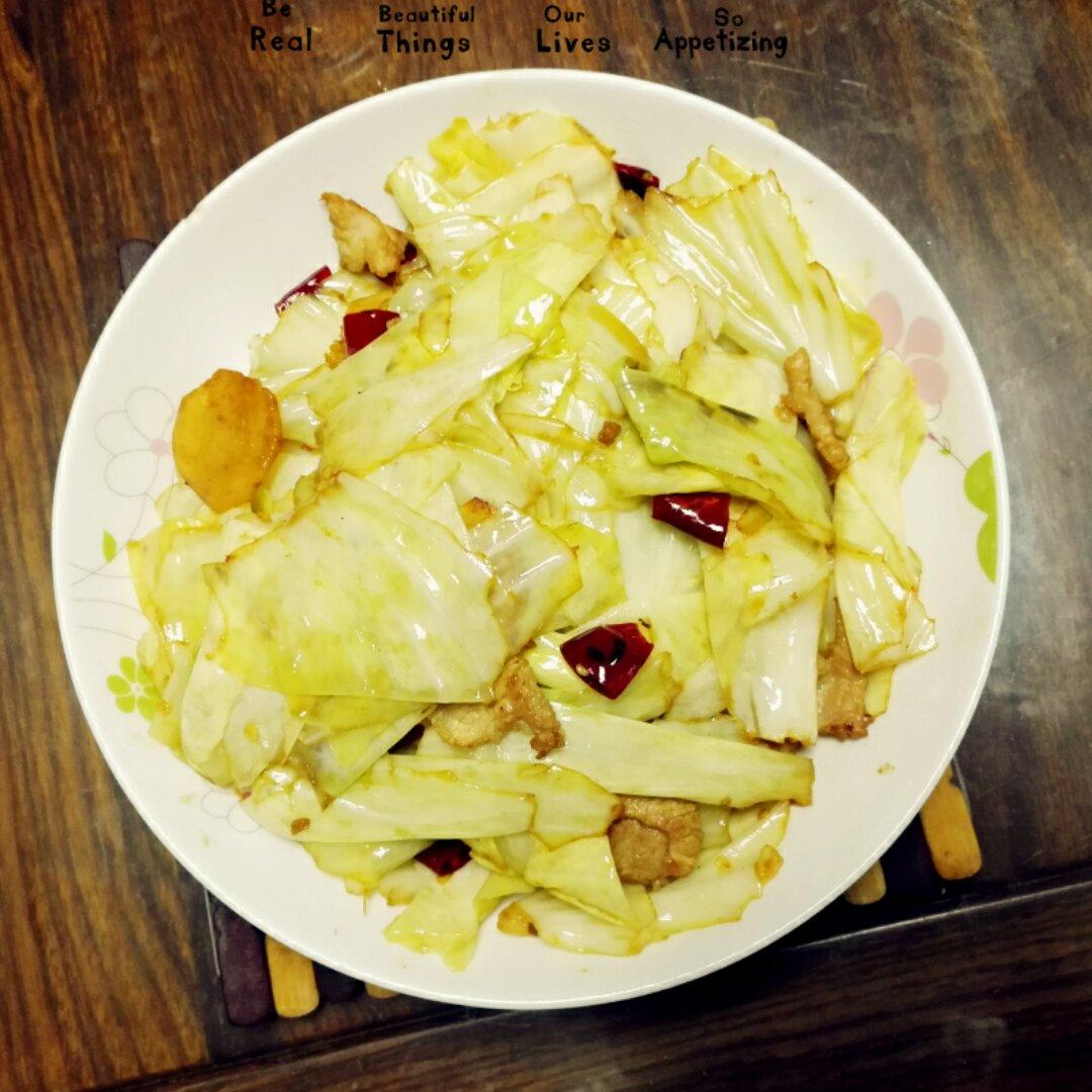 干锅手撕包菜