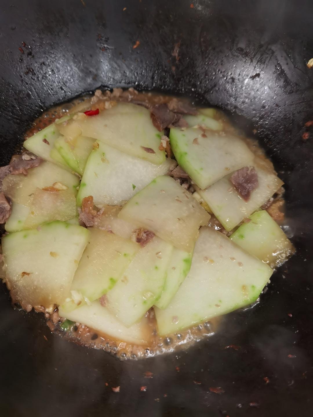 瘦肉炒冬瓜