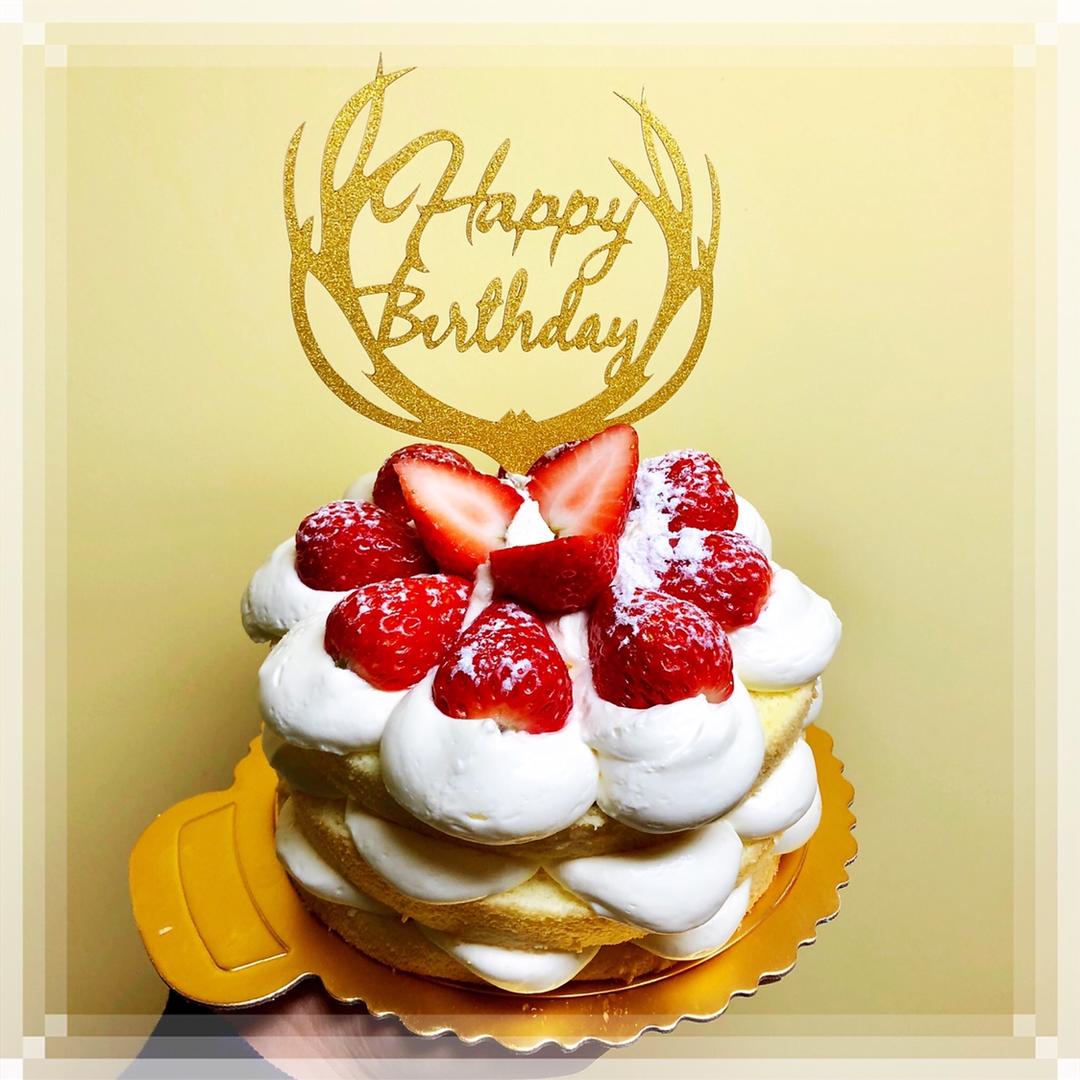 圣诞节裸蛋糕附果酱戚风做法