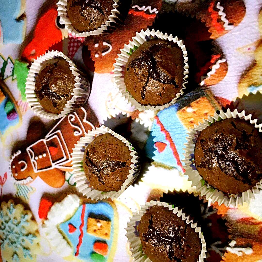 布朗尼杯子蛋糕