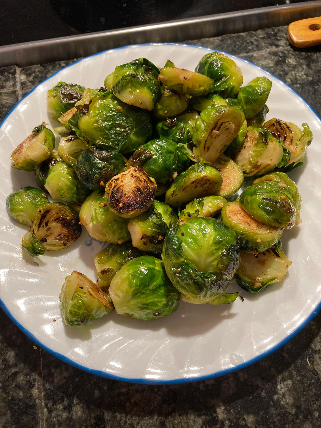 【蒜香孢子甘蓝】Brussel Sprout 抱子甘蓝