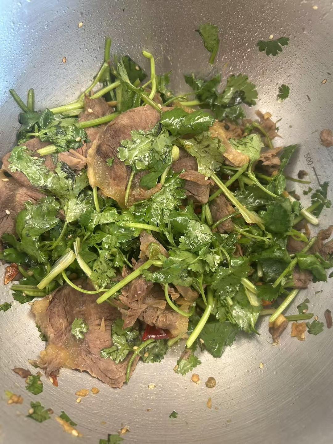 凉拌牛肉