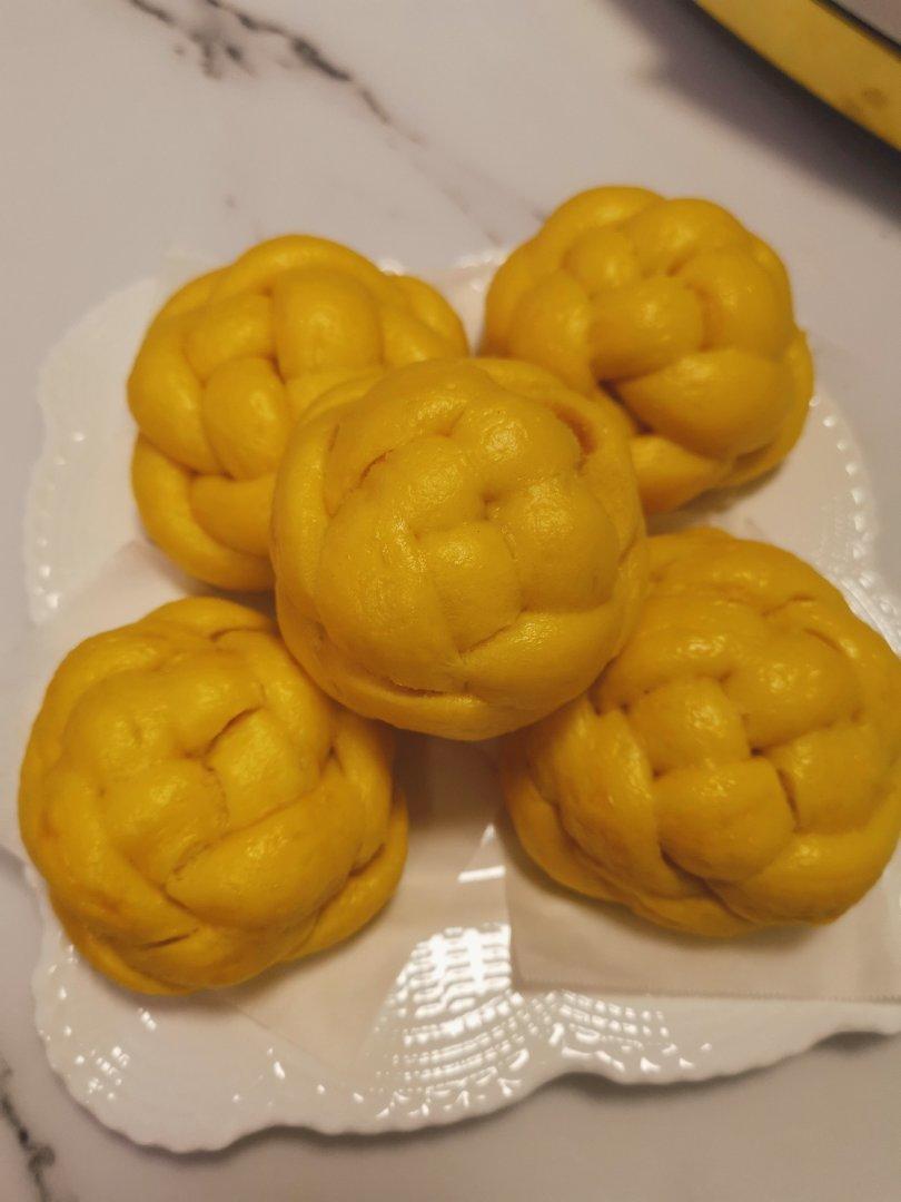 发酵面团-绣球包