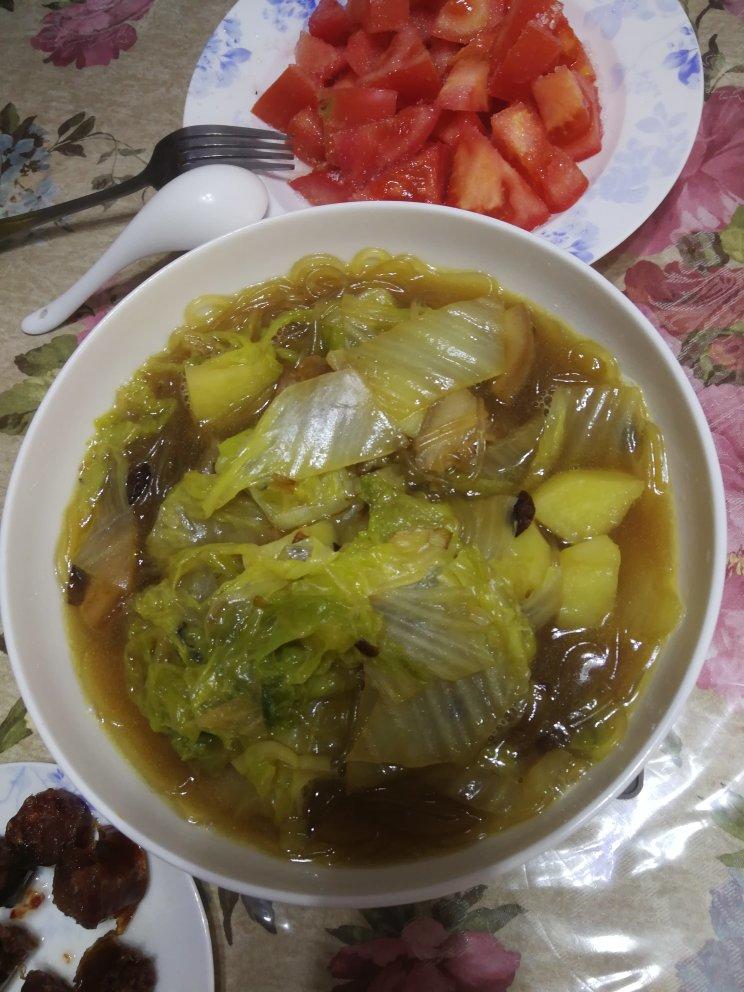 白菜炖粉条