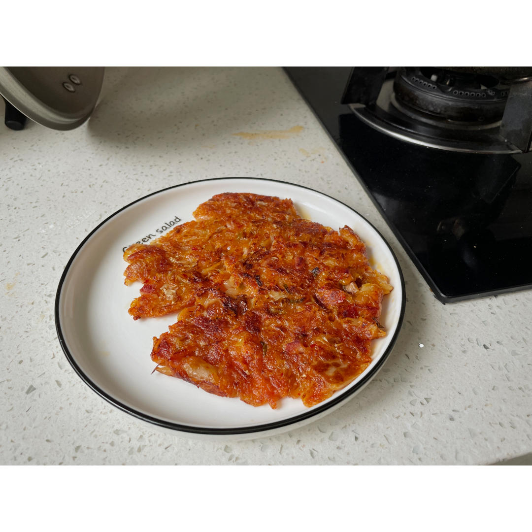 超简单正宗韩国泡菜饼