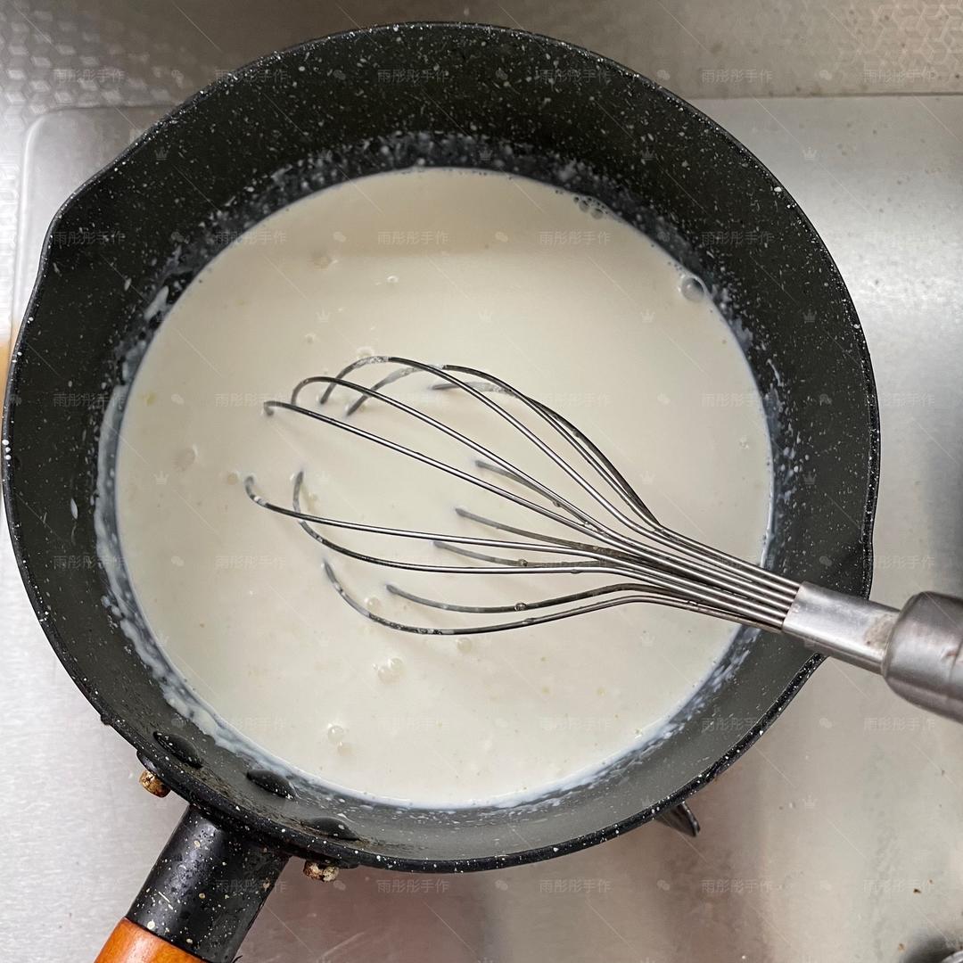 💯无冰渣‼️一次成功香浓丝滑的奶香小布丁雪糕‼️的做法 步骤5