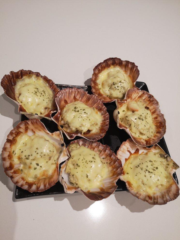 【曼食慢语】奶汁起司焗扇贝