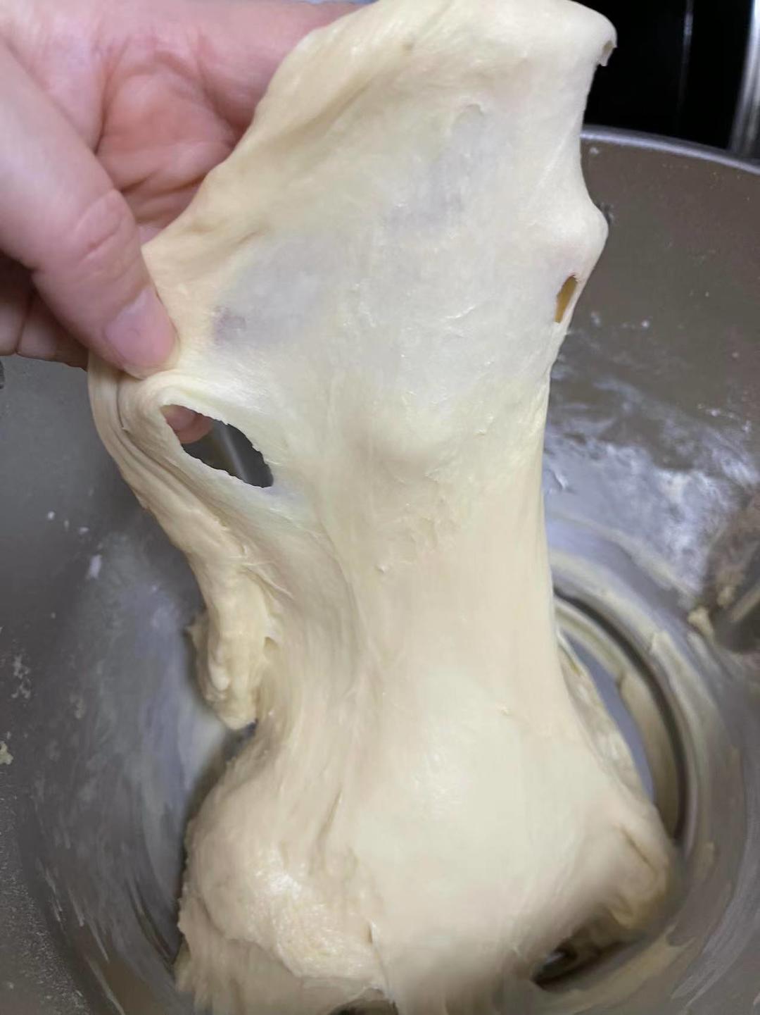 纯奶手撕吐司的做法 步骤1