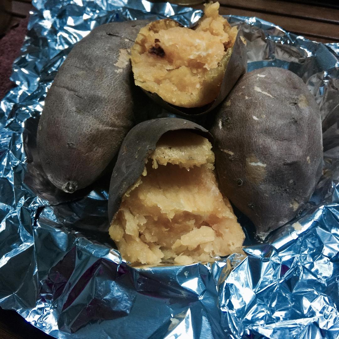 烤红薯烤箱版