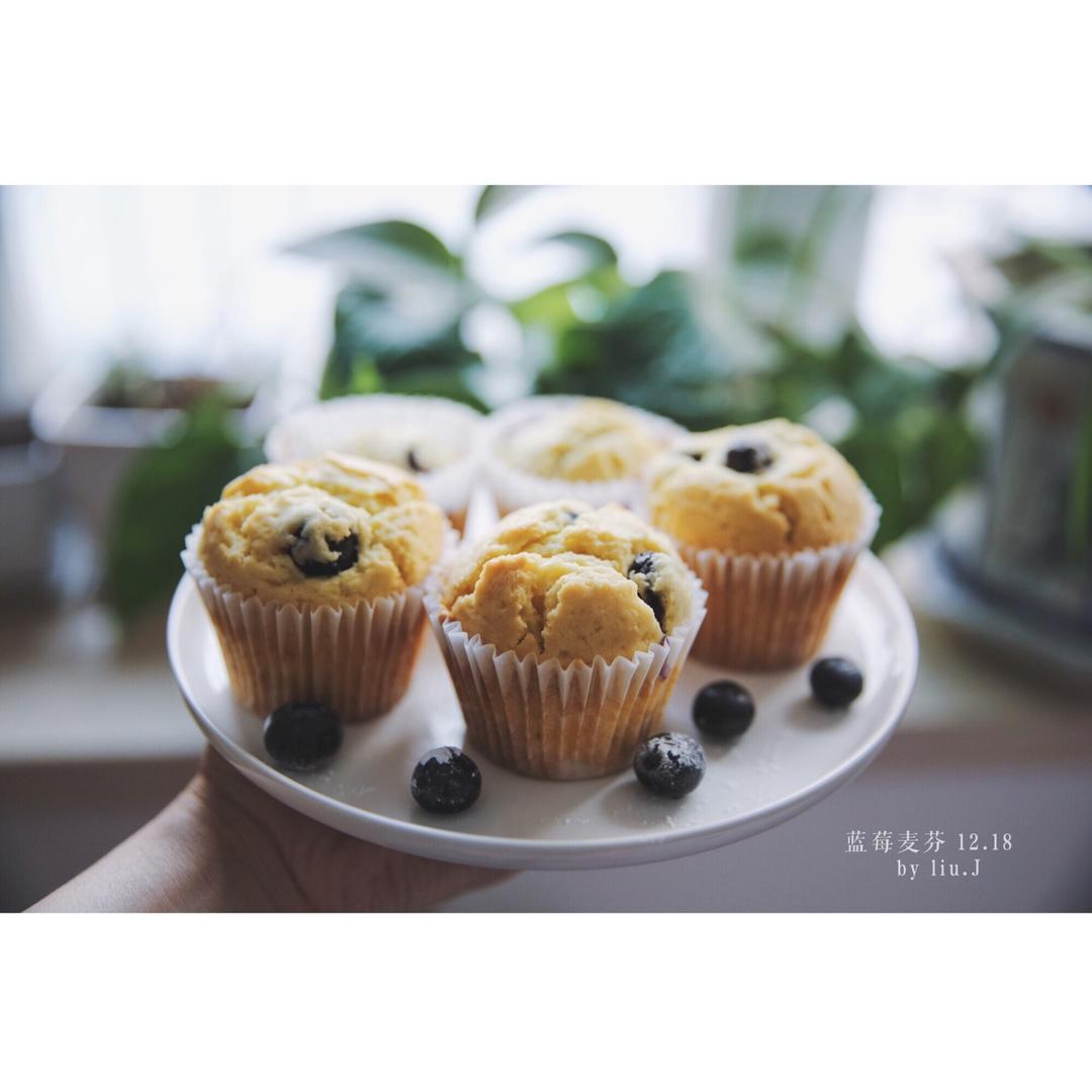 蓝莓玛芬蛋糕 Blueberry Muffin