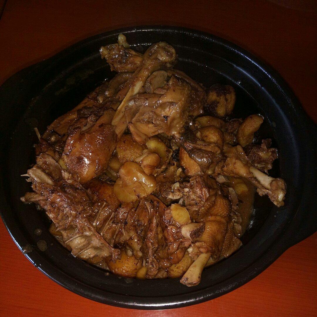 板栗烧鸡