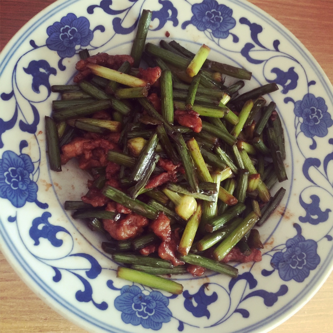 蒜薹炒肉