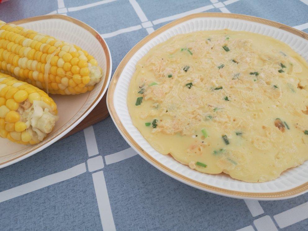 香葱鸡蛋饼