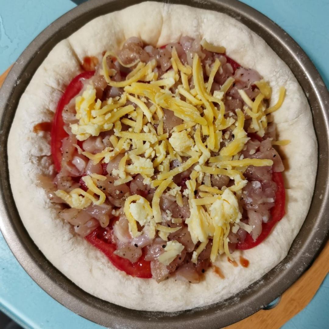 酥脆薄底香浓芝士～夏威夷风情披萨🍕来袭（9寸）