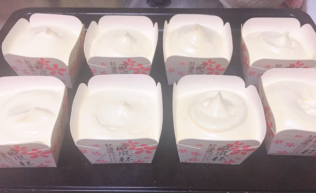 一口爆浆‼️超柔软的北海道戚风蛋糕‼️