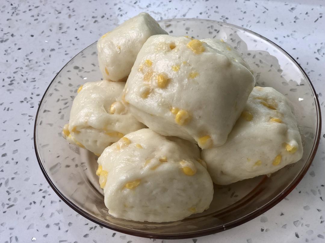 奶香玉米小馒头