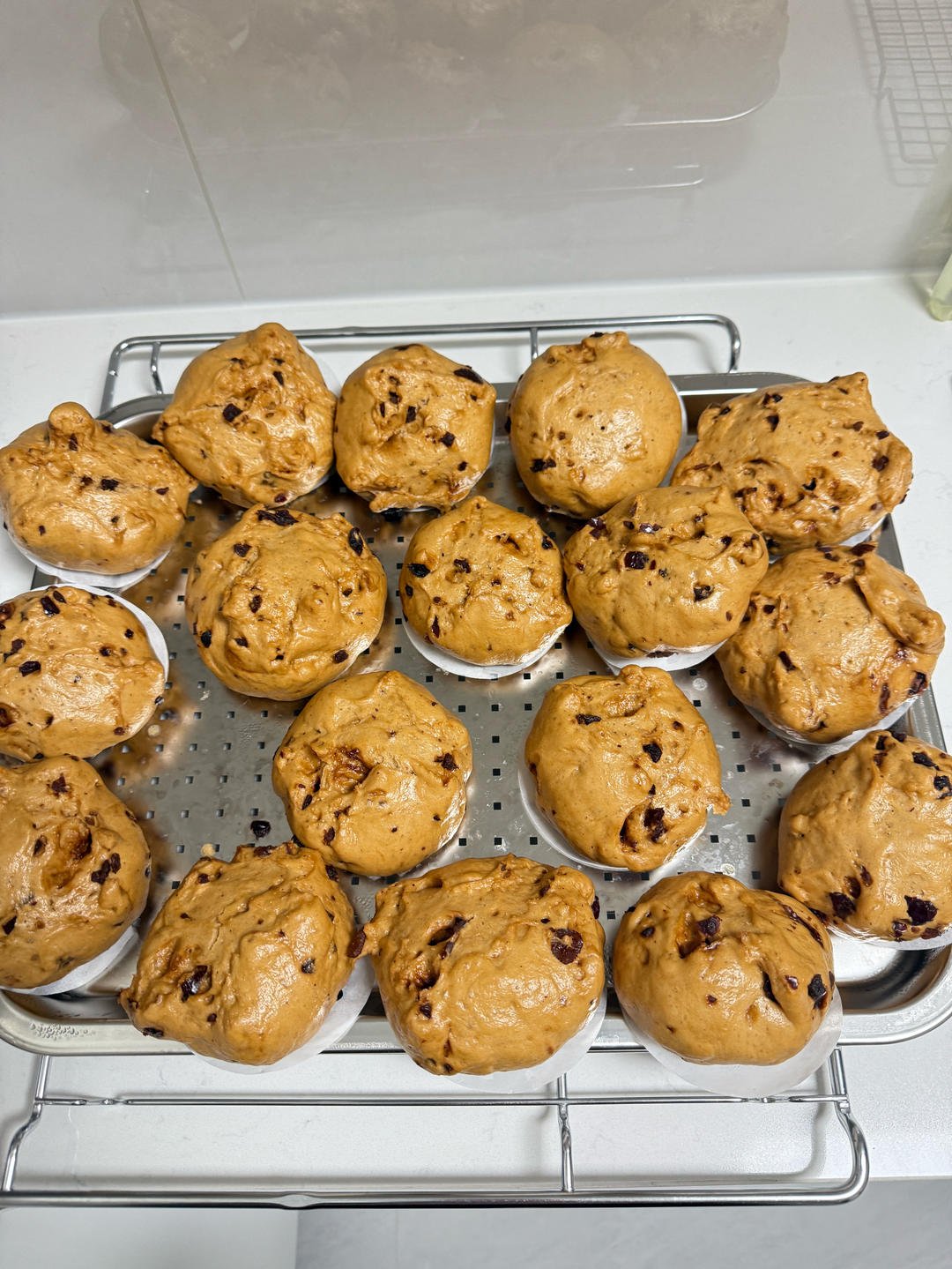 红糖红枣开花馒头（一次性发酵）