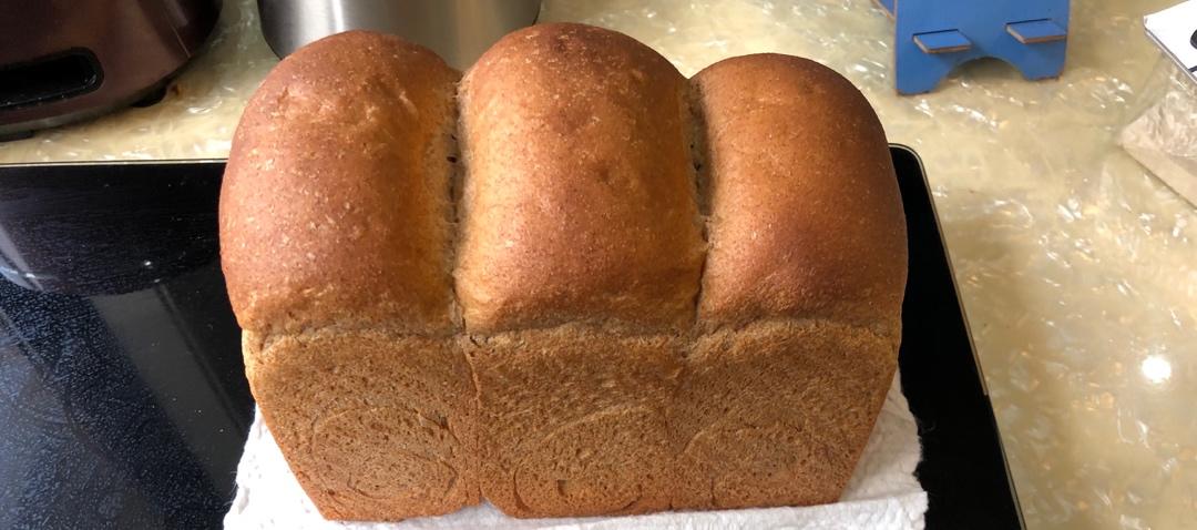 100%纯全麦吐司 汤种全麦