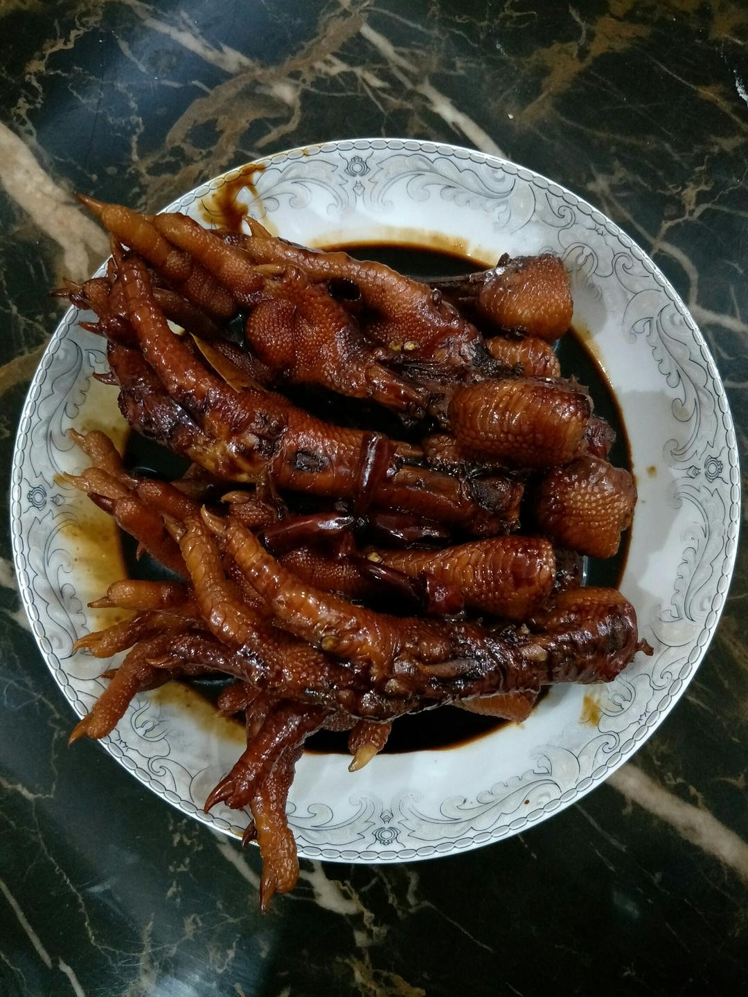 秘制红烧鸡爪