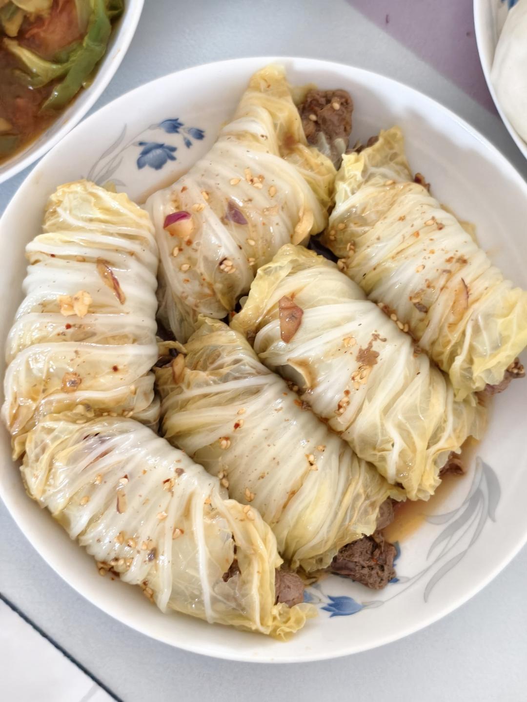 这玩意我能天天吃❗❗一口一个的白菜肥牛卷❗