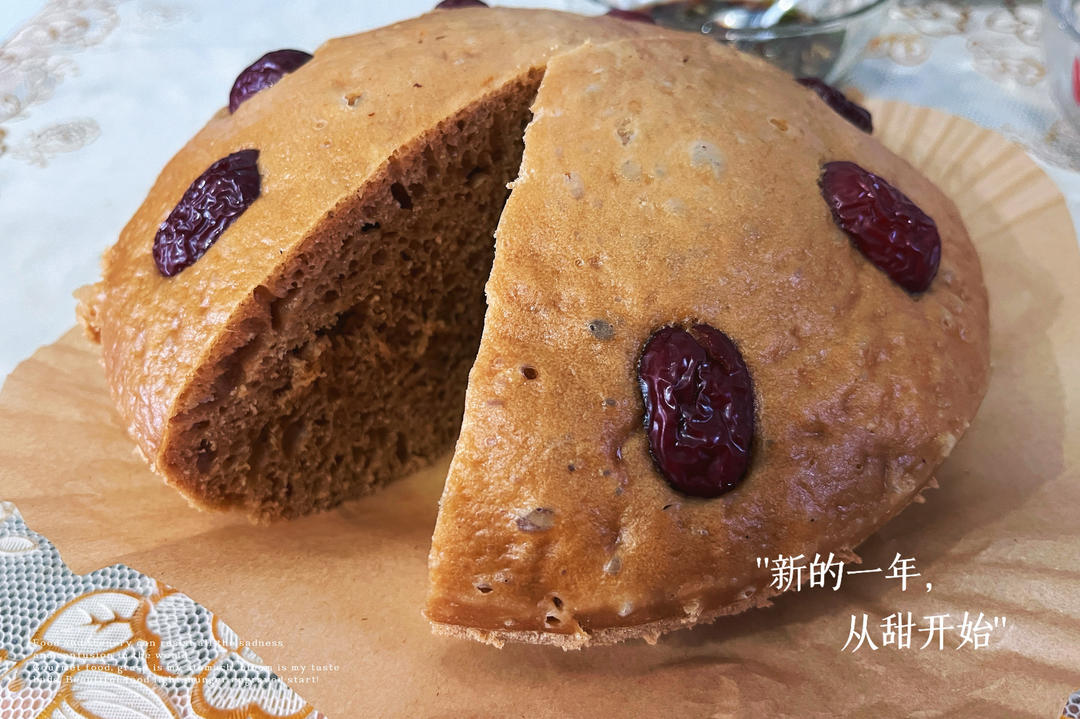 红糖发糕，不用揉面，比买的好吃多了