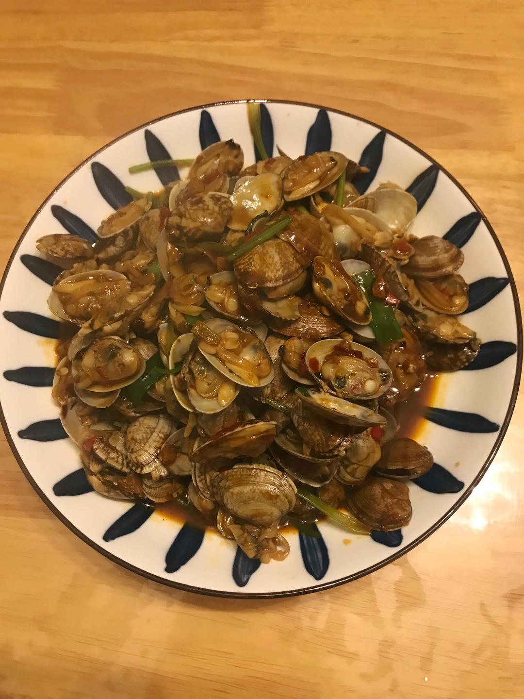 香辣炒花甲