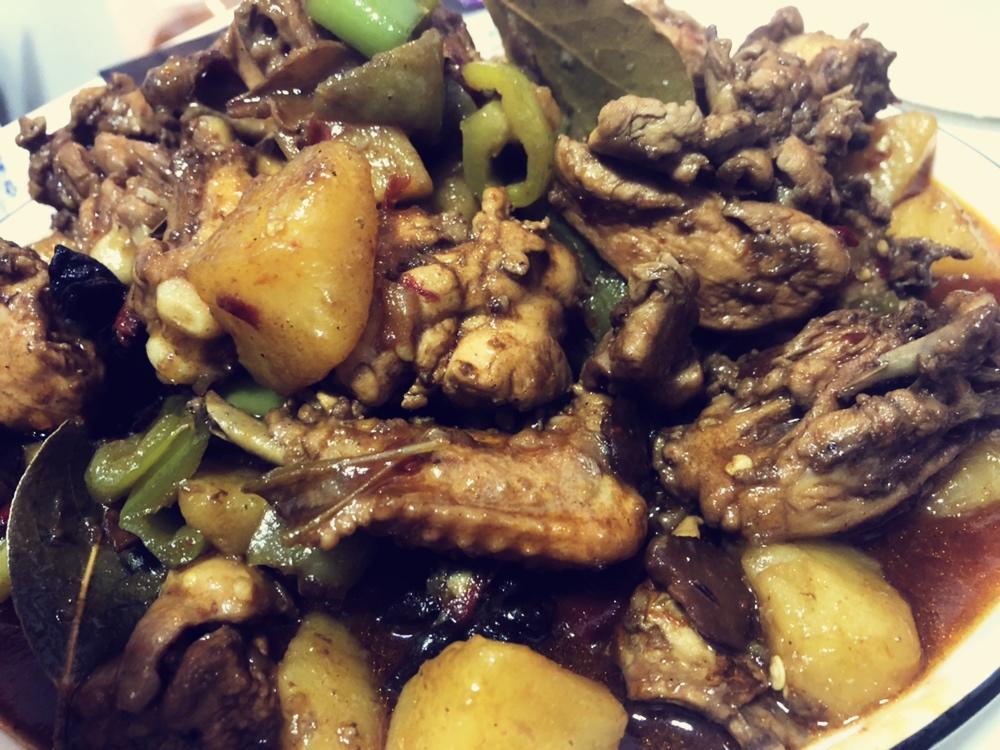 新疆大盘鸡（个人改良版）