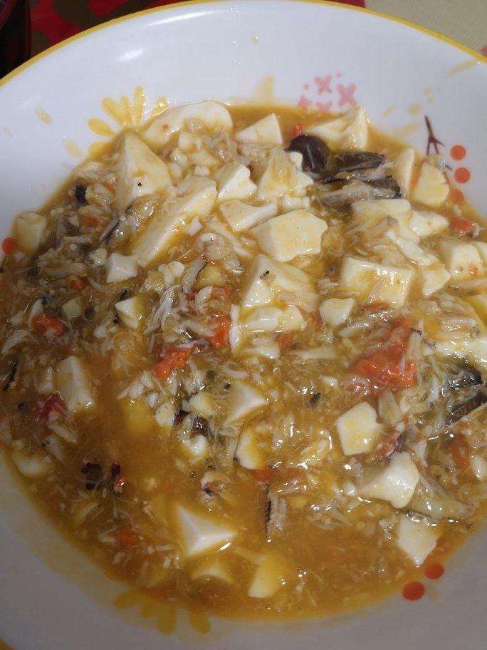 家常版蟹粉豆腐