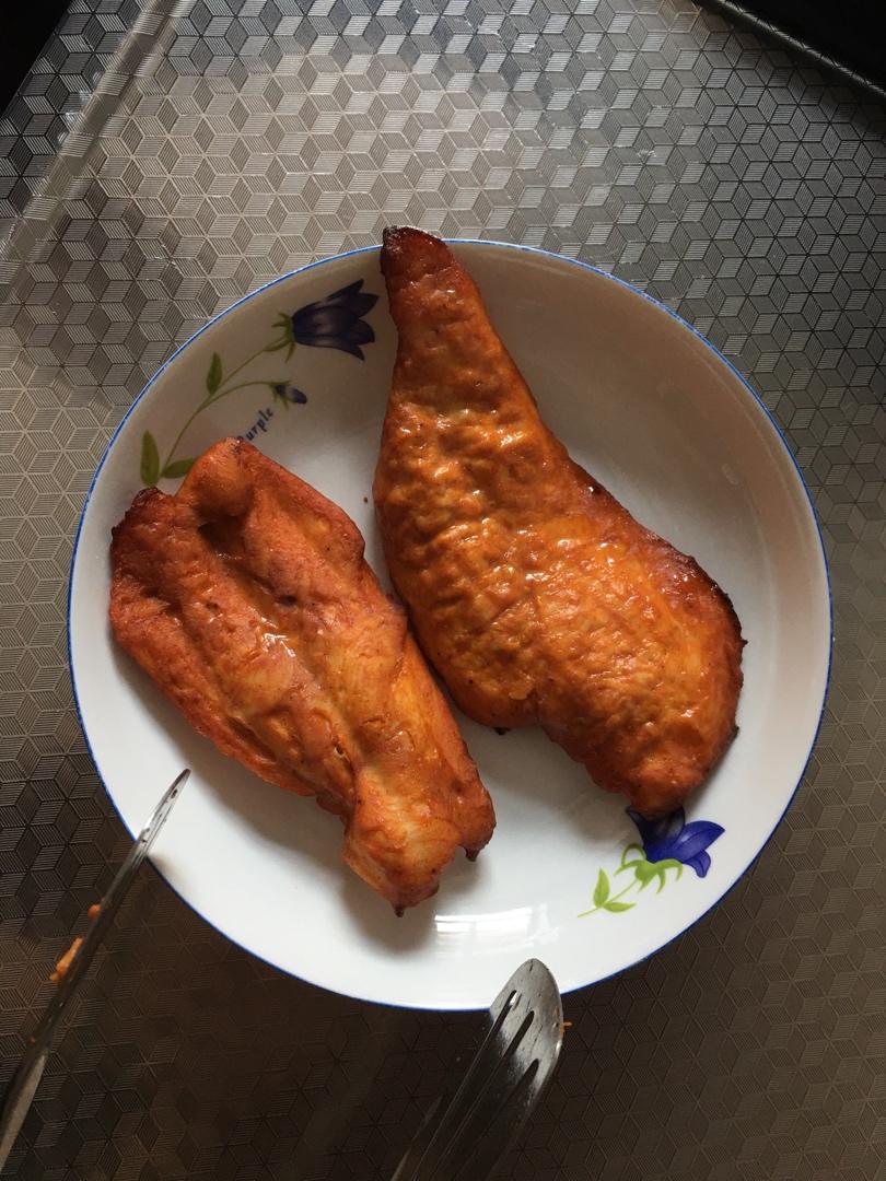 无油香烤鸡胸肉
