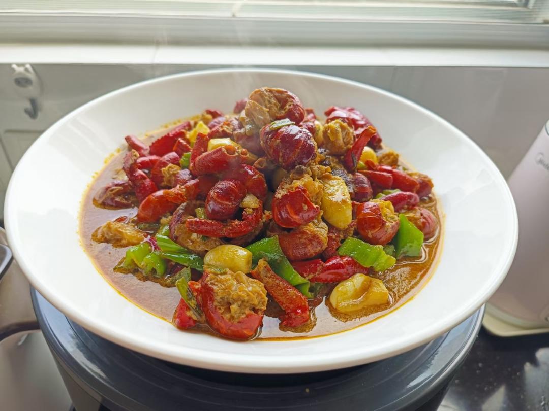 蒜蓉小龙虾（家常版比复茂好吃哦😋）