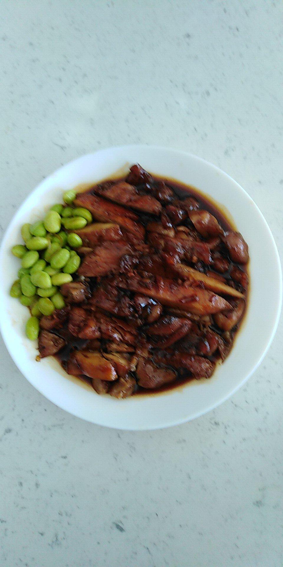 照烧鸡腿饭