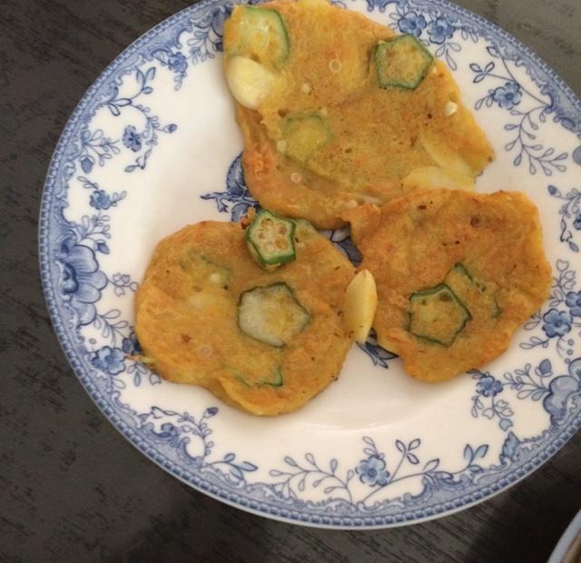 土豆胡萝卜星星饼的做法