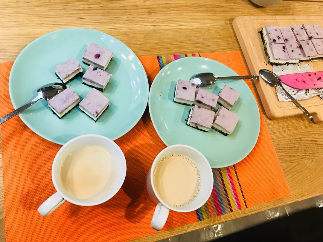 超简单蓝莓冻芝士蛋糕