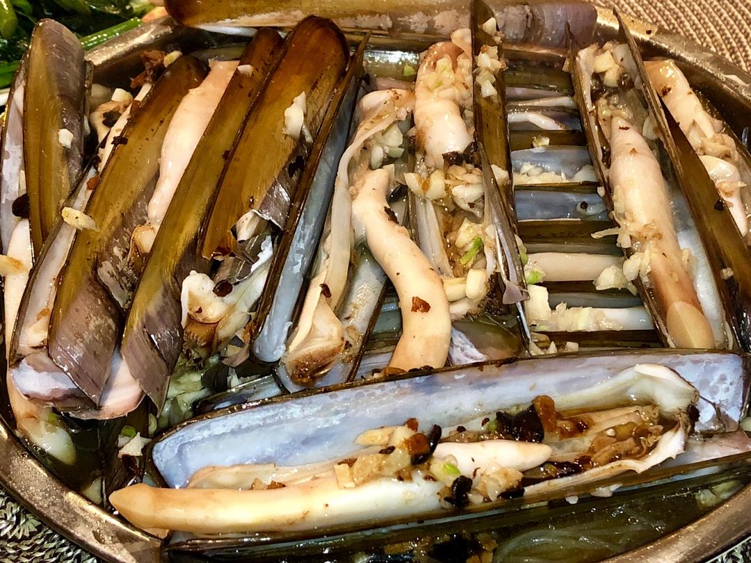 蒜蓉粉丝蒸蛏子