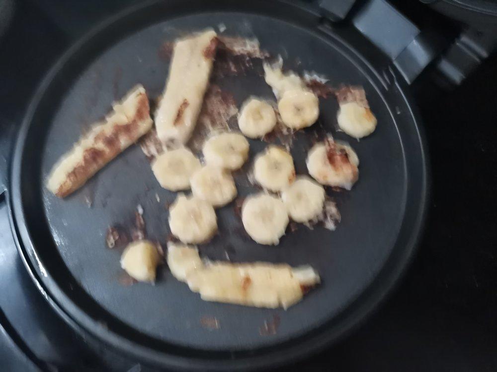 电饼铛烤香蕉