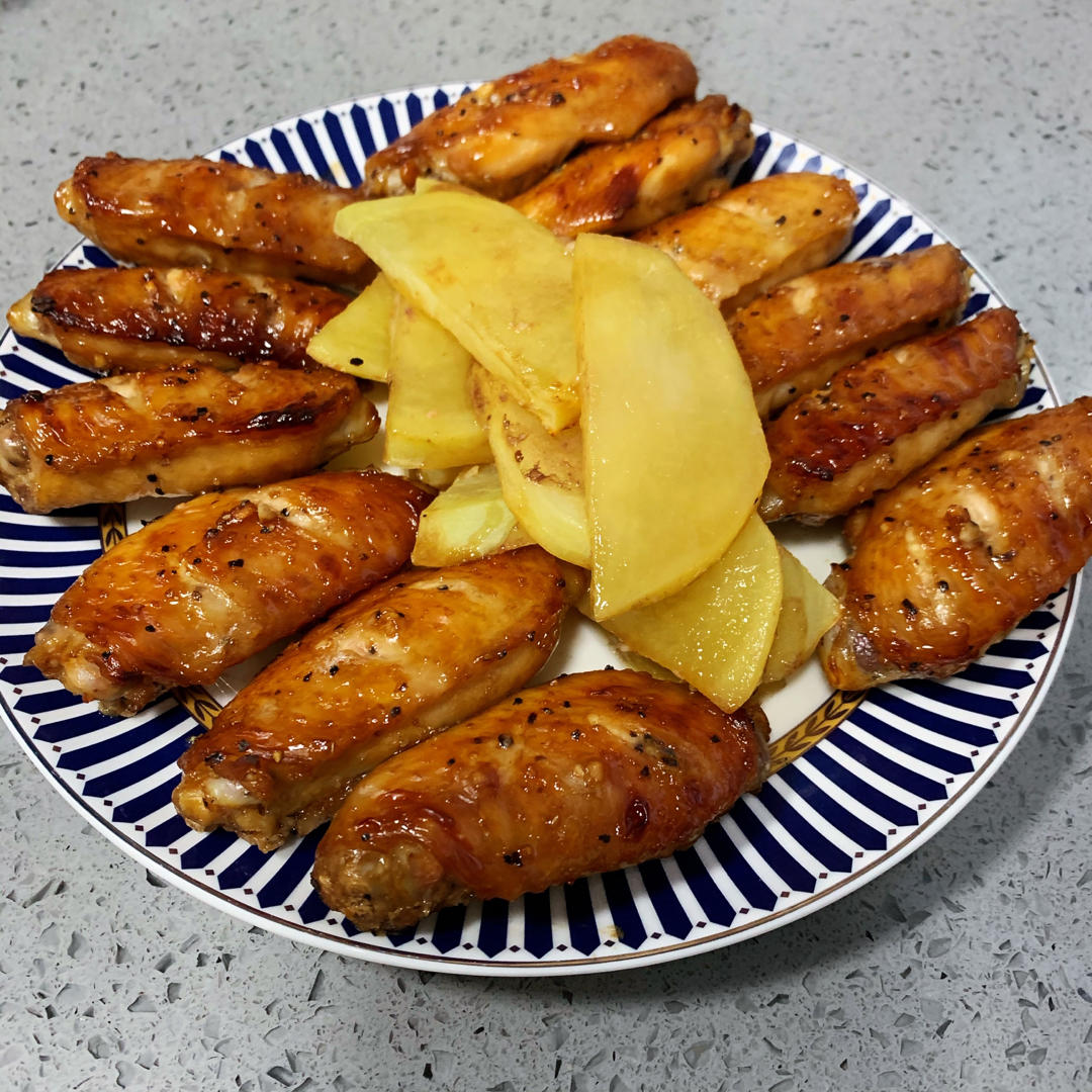 烤鸡翅（自制腌料）
