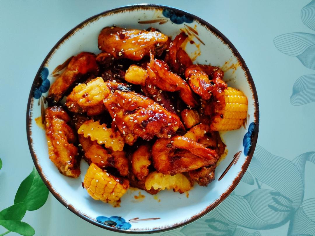 锅圈食汇 | 火锅鲜虾鸡翅煲