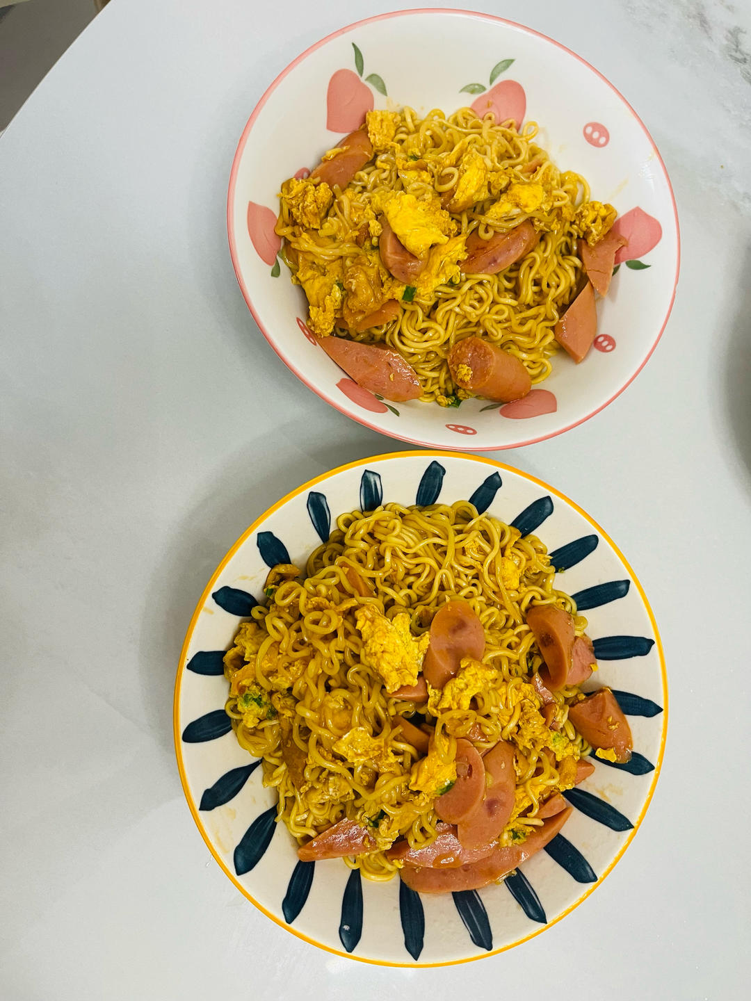 炒方便面￨幸福感爆棚