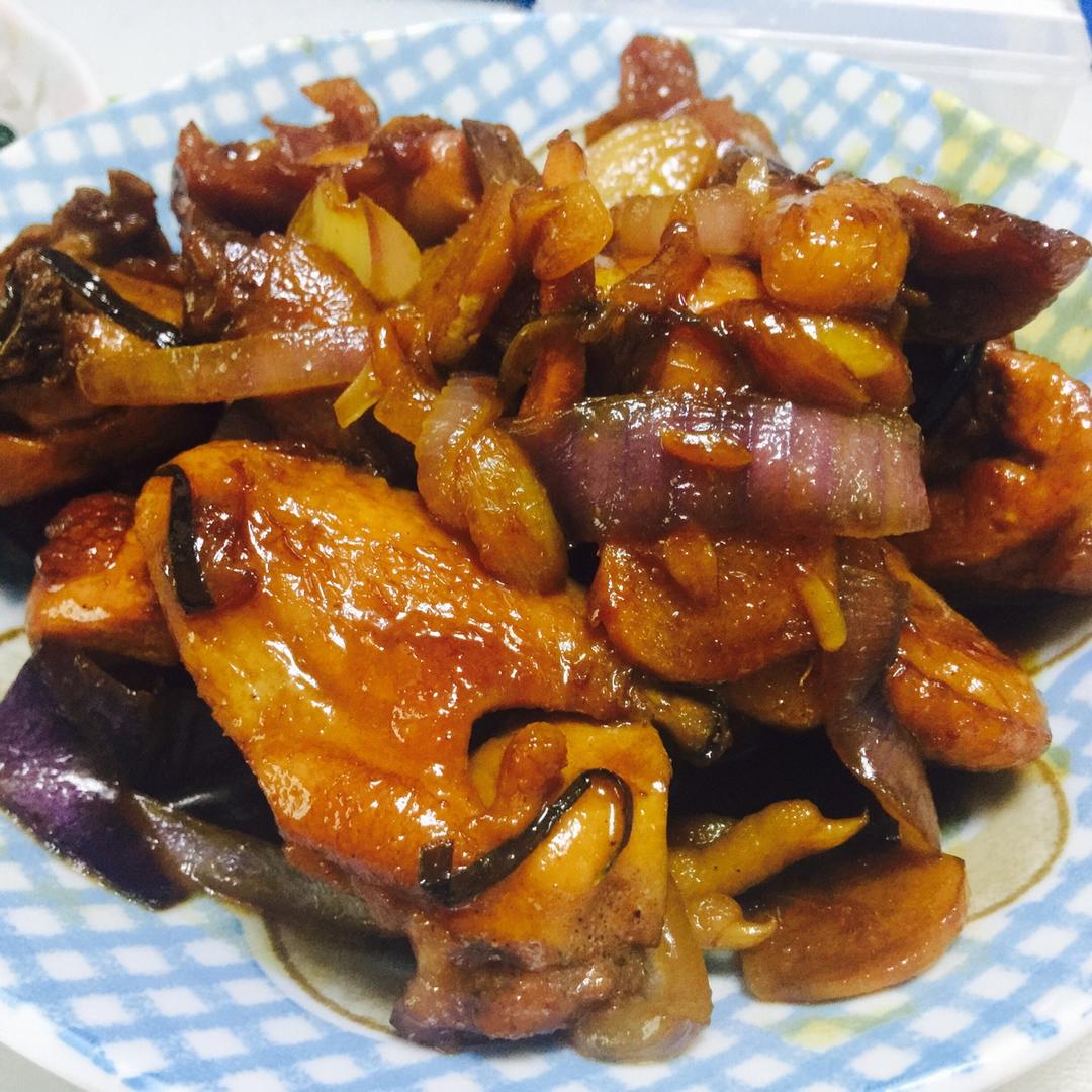 台式三杯鸡