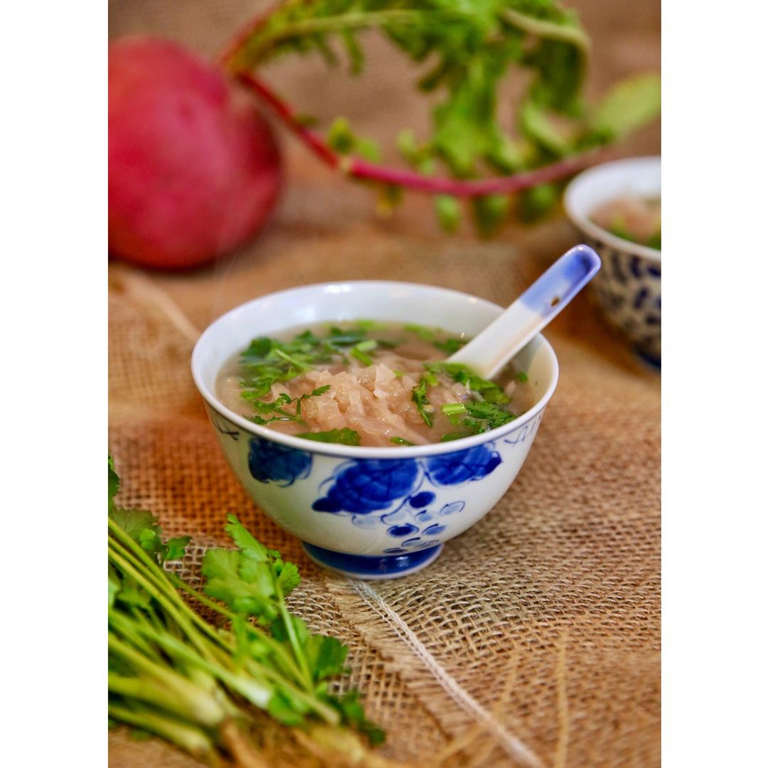 温暖向阳sunny做的黑胡椒红萝卜暖汤