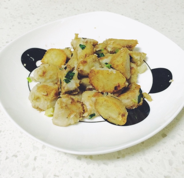 当当当当党做的葱香椒盐芋艿