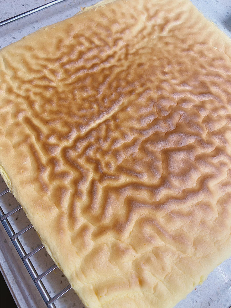 漂亮的虎皮蛋糕卷