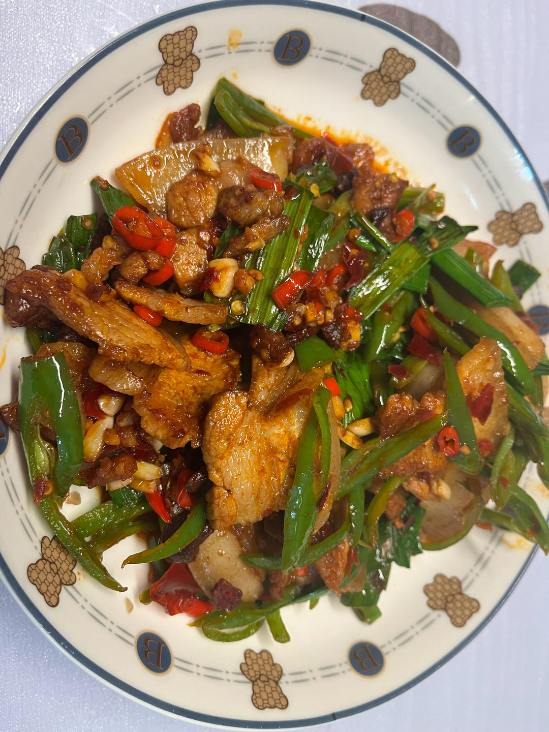 蒜苗回锅肉