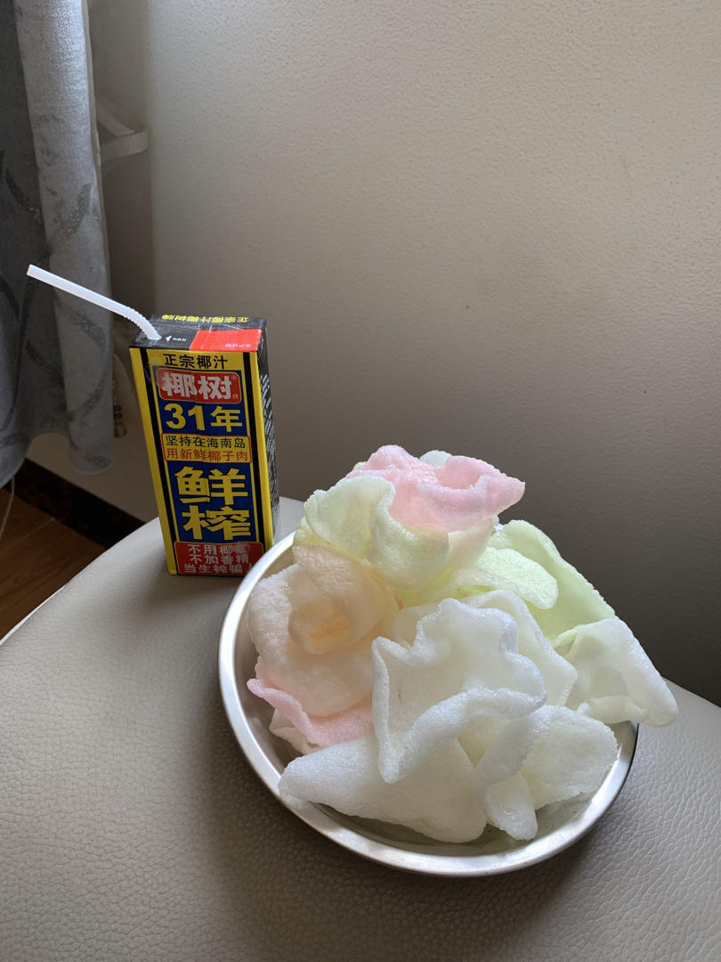 节日零食～炸虾片