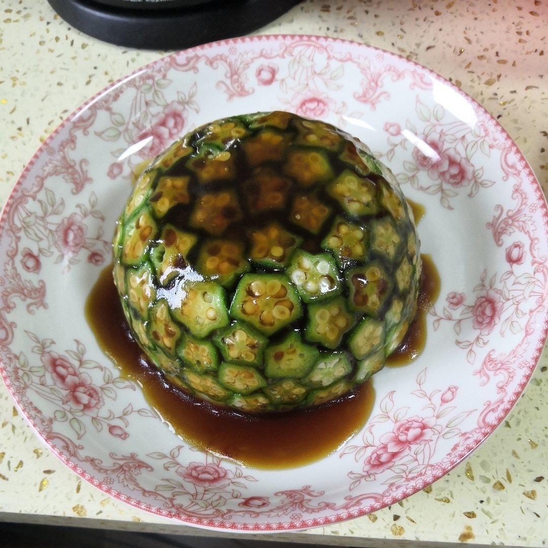 土豆泥秋葵