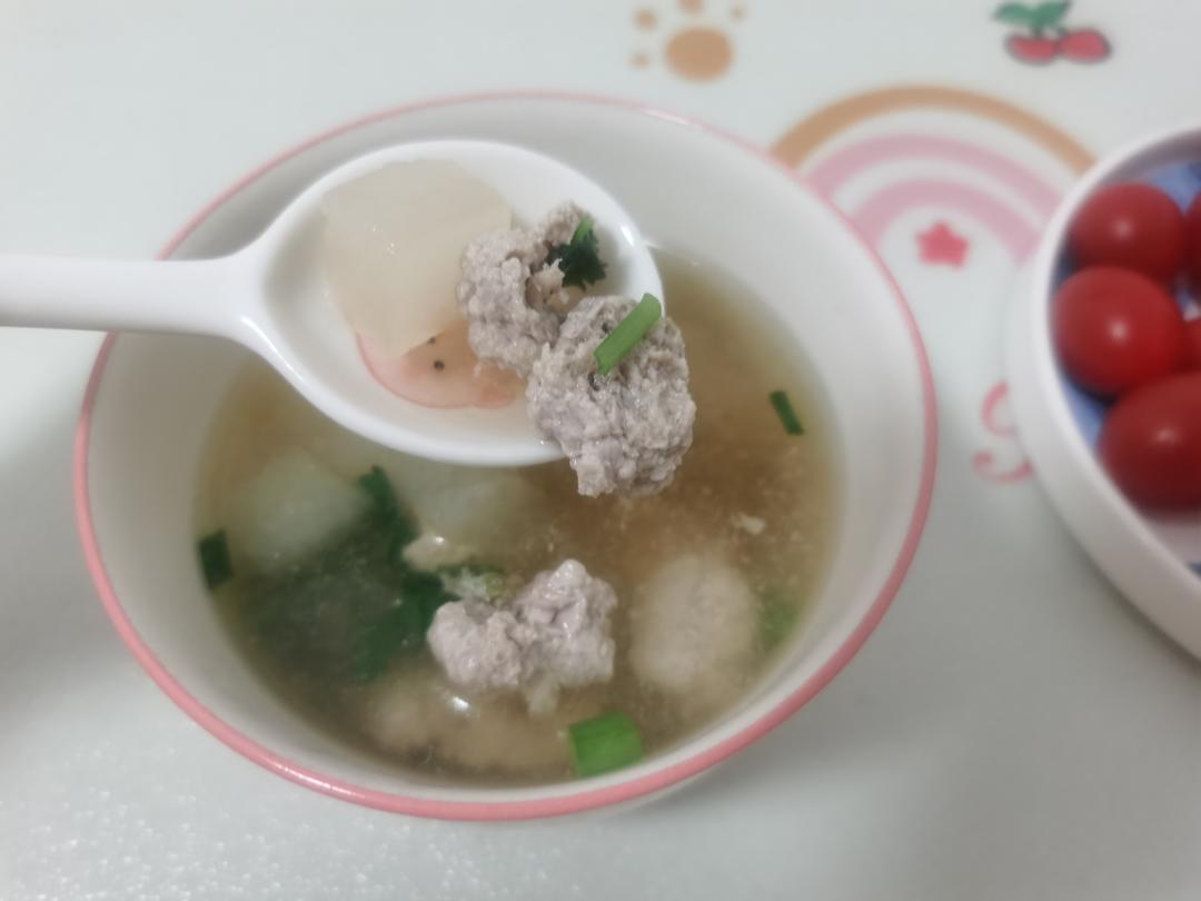 巨鲜美的冬瓜丸子汤