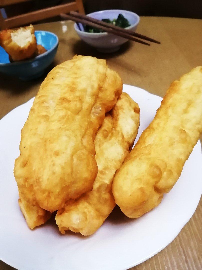 快手早餐～自制油条（酵母版，不含泡打粉、膨松剂）