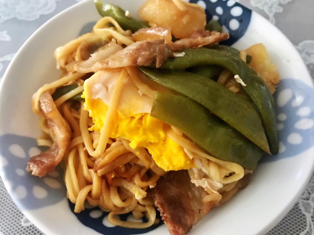 豆角焖面