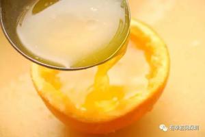 荔枝柳橙果冻酒的做法 步骤2