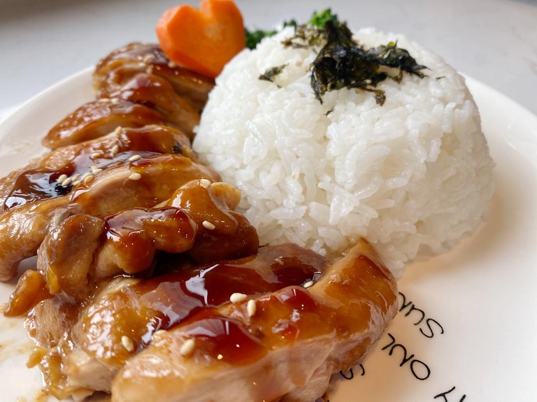 照烧鸡腿饭